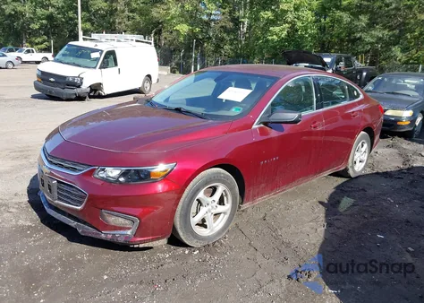 2016 Chevrolet Malibu Ls z USA, uszkodzony, nr VIN 1G1ZB5ST3GF216690